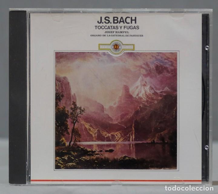 CDs de m&uacute;sica: CD. BACH. TOCATAS Y FUGAS. HAMPEL - Foto 1