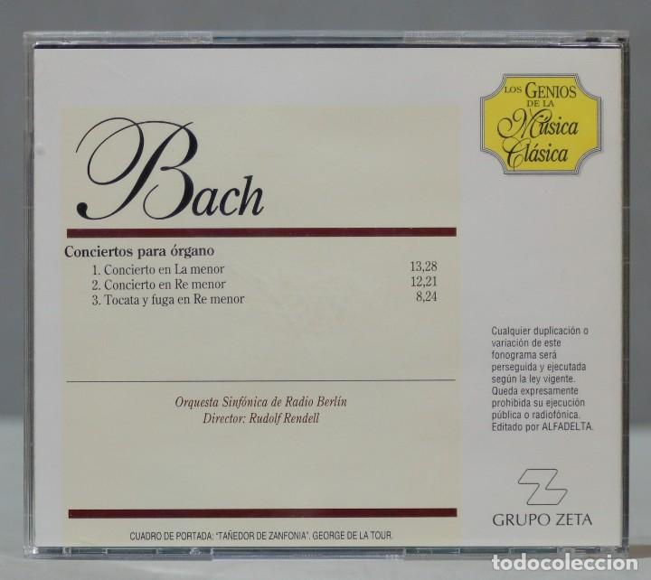 CDs de m&uacute;sica: CD. BACH. LOS GENIOS DE LA MUSICA. 32 - Foto 2
