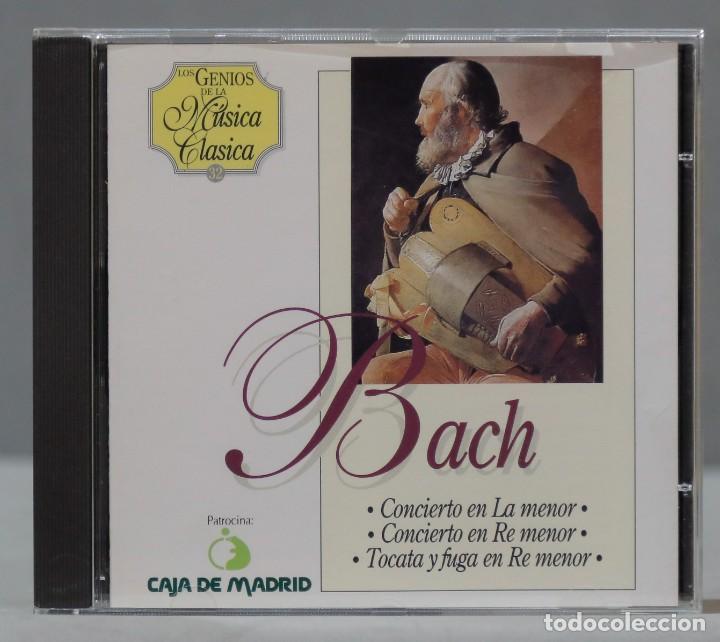 CDs de m&uacute;sica: CD. BACH. LOS GENIOS DE LA MUSICA. 32 - Foto 1