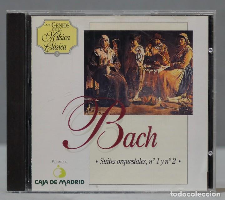 CDs de m&uacute;sica: CD. BACH. LOS GENIOS DE LA MUSICA. 2 - Foto 1