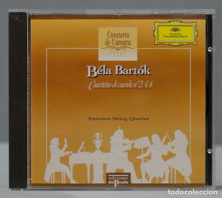CDs de m&uacute;sica: CD. Bart&oacute;k. CUARTETOS CUERDA 2 4 6 - Foto 1