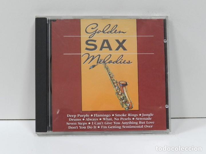 CD de M&uacute;sica: DISCO CD. Golden Sax Melodies. COMPACT DISC.