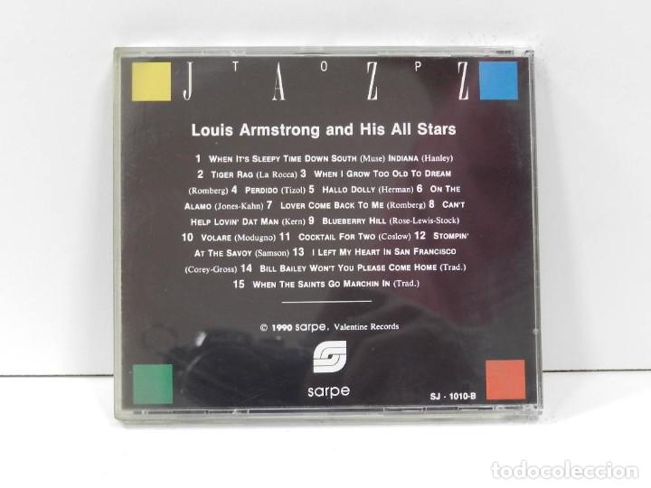 CDs de m&uacute;sica: DISCO CD. Louis Armstrong &ndash; Top Jazz. COMPACT DISC. - Foto 2