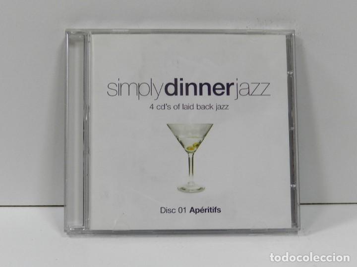 CDs de m&uacute;sica: DISCO CD. Simply Dinner Jazz &ndash; Disc 1 Ap&eacute;ritifs. COMPACT DISC. - Foto 1