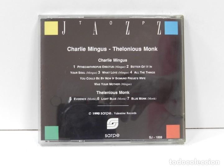 CDs de m&uacute;sica: DISCO CD. Mingus, Monk &ndash; Top Jazz. COMPACT DISC. - Foto 2