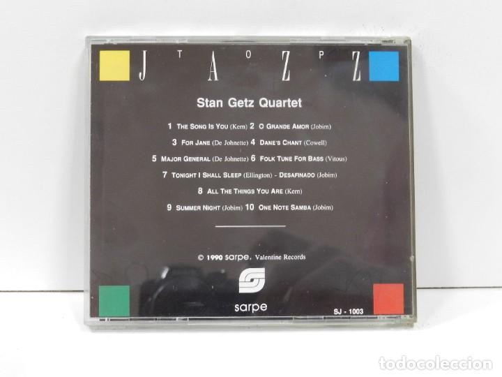 CDs de m&uacute;sica: DISCO CD. Stan Getz Quartet &ndash; Top Jazz. COMPACT DISC. - Foto 2