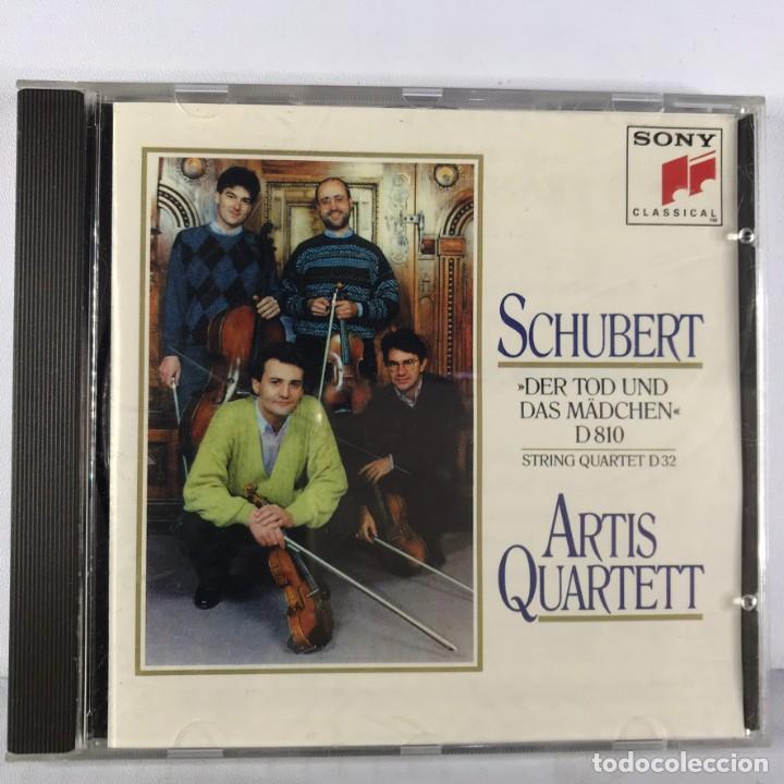 CDs de m&uacute;sica: Schubert, Artis Quartett &ndash; Der Tod Und Das Madchen D810 / String Quartet D32 - Foto 1