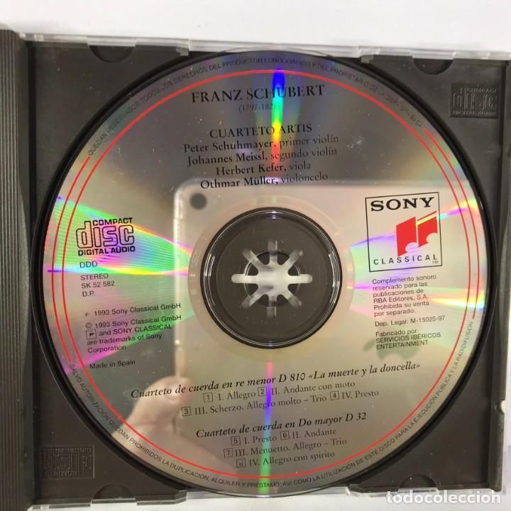 CDs de m&uacute;sica: Schubert, Artis Quartett &ndash; Der Tod Und Das Madchen D810 / String Quartet D32 - Foto 2