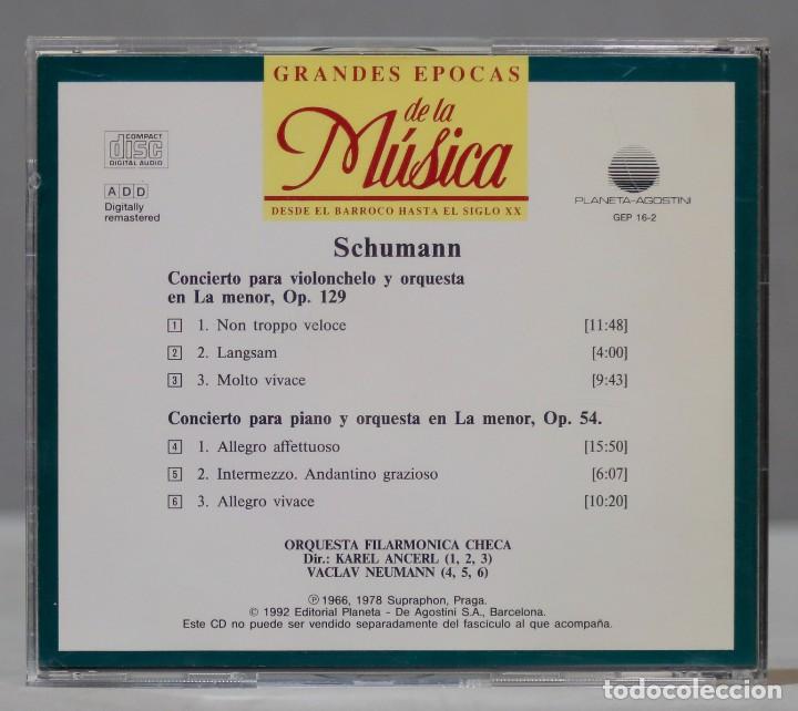 CDs de m&uacute;sica: CD. SCHUMANN. GRANDES DE LA MUSICA - Foto 2