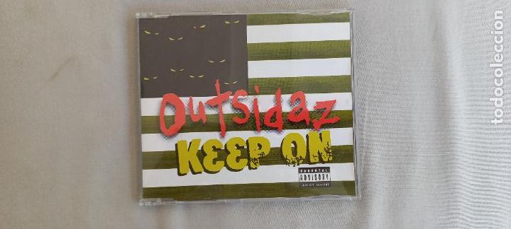 CDs de m&uacute;sica: OUTSIDAZ KEEP ON. CD SIGLE, 4 TEMAS. - Foto 1