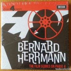 CDs de Música: BERNARD HERRMANN: ”THE FILM SCORES ON PHASE 4” CAJA 7 CDS BANDAS SONORAS. REMASTERIZADO. Lote 360967485