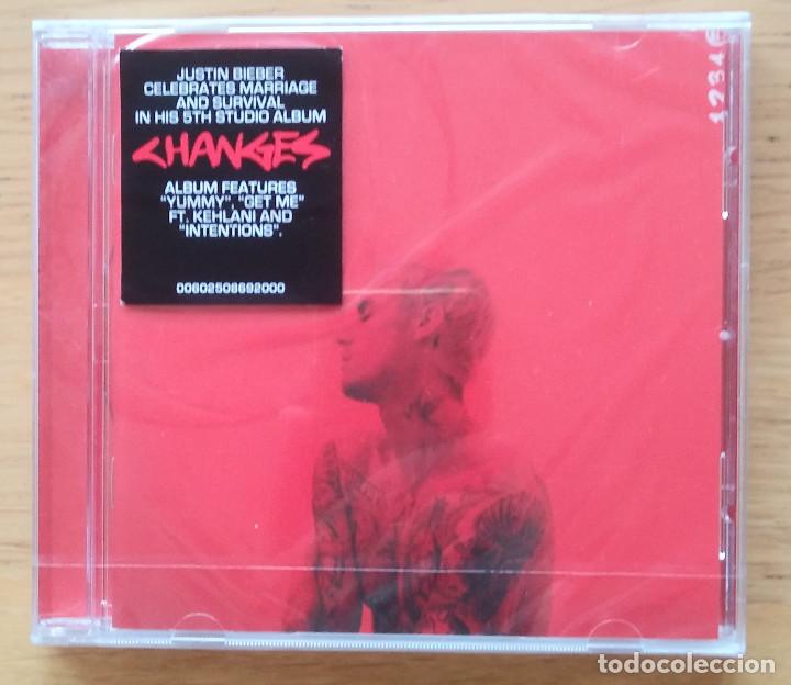 CDs de m&uacute;sica: JUSTIN BIEBER: &rdquo;CHANGES&rdquo; CD 2020 NUEVO PRECINTADO - Foto 1