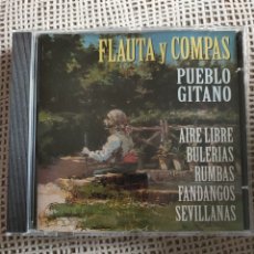 CDs de Música: FLAUTA Y COMPÁS PUEBLO GITANO. 8 TEMAS.. Lote 361001820