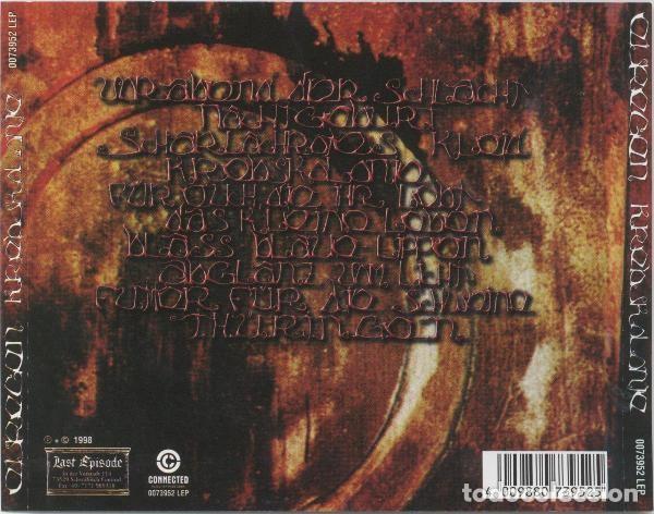 CDs de m&uacute;sica: Eisregen &ndash; Krebskolonie - CD - Foto 2