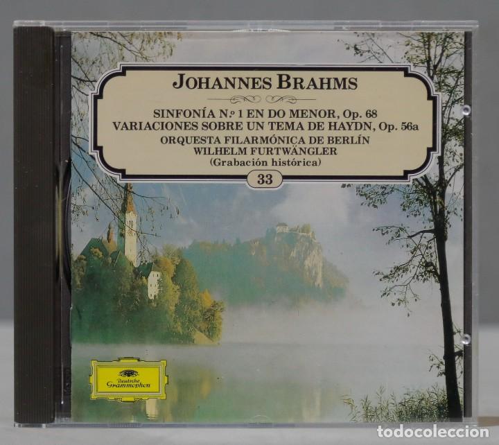 CDs de m&uacute;sica: CD. BRAHMS. 33 - Foto 1