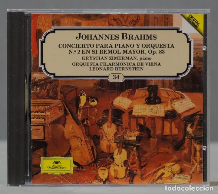 CDs de m&uacute;sica: CD. BRAHMS. 34 - Foto 1