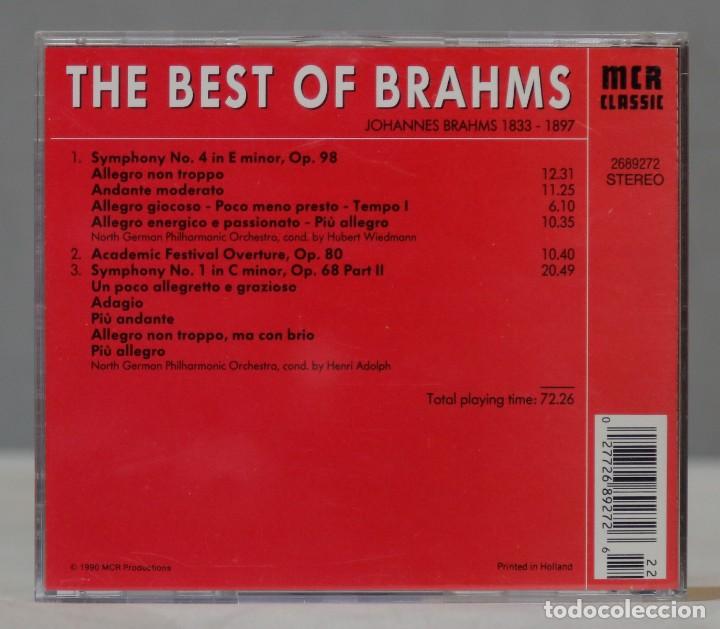 CDs de m&uacute;sica: CD. THE BEST OF BRAHMS - Foto 2