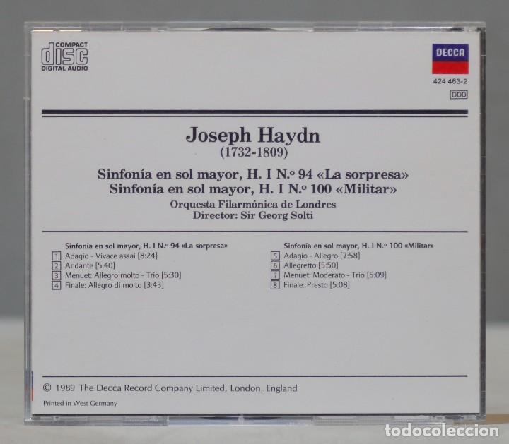 CDs de m&uacute;sica: CD. HAYDN. 8 - Foto 2