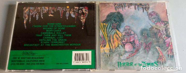 Musik-CDs: IMPETIGO: Horror Of The Zombies: FIRST PRESS WILD RAGS GOREGRIND