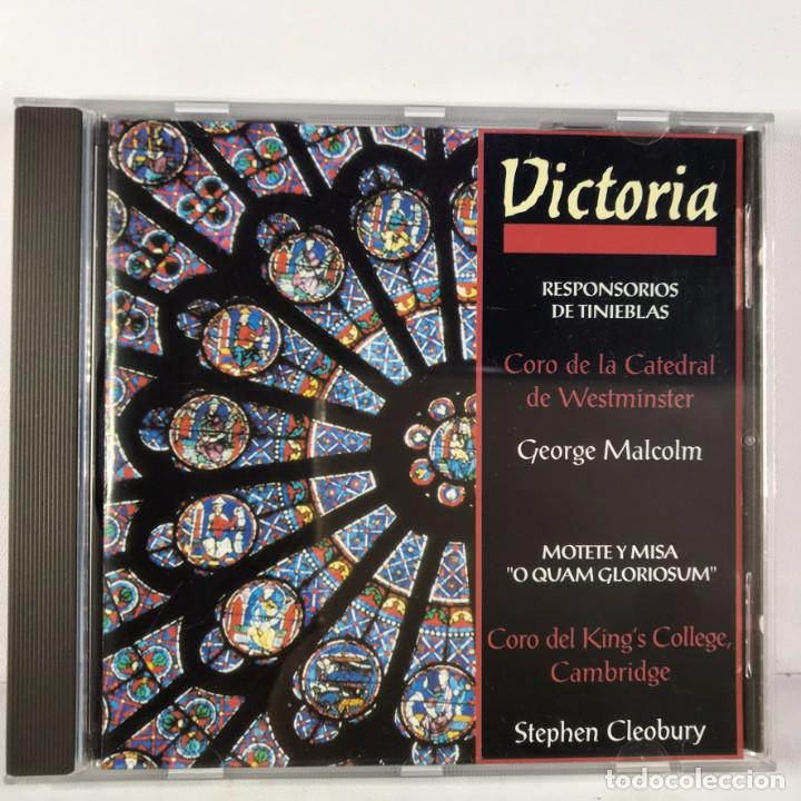 CDs de M&uacute;sica: Victoria &ndash; / Responsorios Oscuros - CD 44 ● M&uacute;sica Sacra-Altaya
