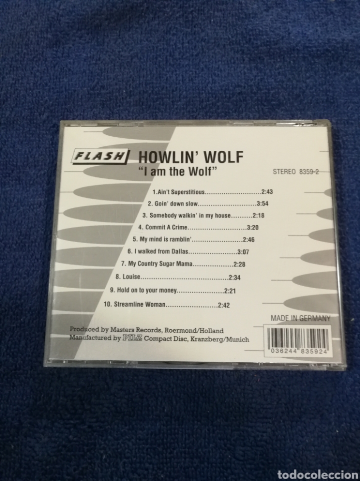 CDs de m&uacute;sica: Howling wolf. I am The wolf. Flash - Foto 2