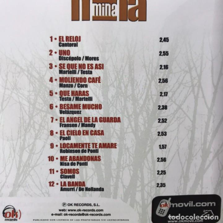 CDs de m&uacute;sica: Mina &ndash; Mina ● 2 x CD, Compilation - SPAIN 2006 - Foto 4