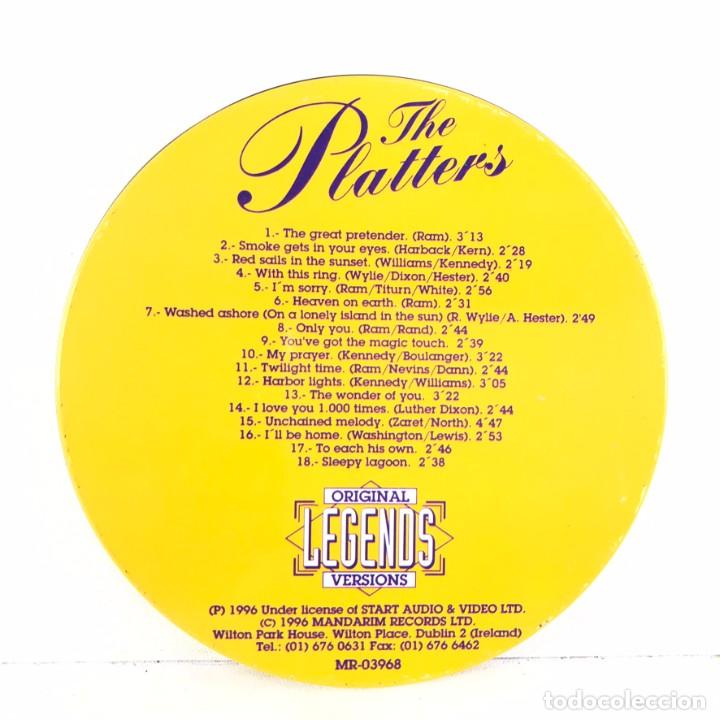 CDs de m&uacute;sica: The Platters ● Original Legends Versions ● CD, Compilation, Tin - Foto 2