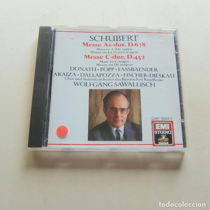 CDs de m&uacute;sica: SCHUBERT - WOLFGANG SAWALLISCH (EMI) CD - Foto 1