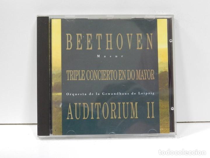 CDs de m&uacute;sica: DISCO CD. Beethoven &ndash; Triple Concierto En Do Mayor. COMPACT DISC. - Foto 1