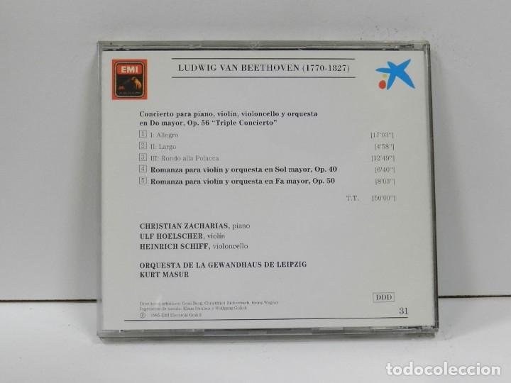 CDs de m&uacute;sica: DISCO CD. Beethoven &ndash; Triple Concierto En Do Mayor. COMPACT DISC. - Foto 2