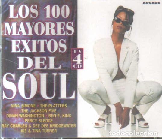 CDs de m&uacute;sica: LOS 100 MAYORES EXITOS SOUL. 4CD. CD-DOBLE-588 - Foto 1