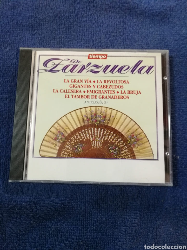 Musik-CDs: La zarzuela . Antolog&iacute;a 3. El tiempo.