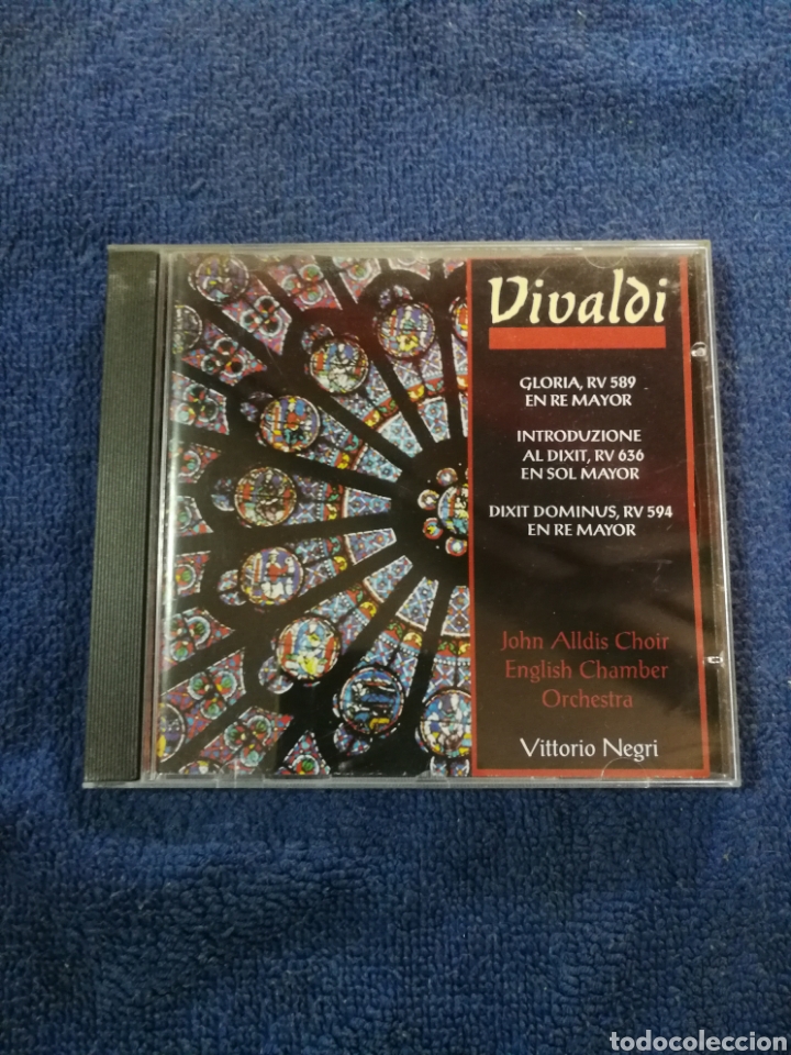 CDs de M&uacute;sica: Vivaldi. M&uacute;sica sacra. N&uacute;mero 1