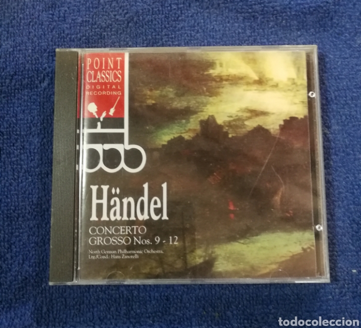 CDs de m&uacute;sica: Handel. Concierto 9 12 - Foto 1