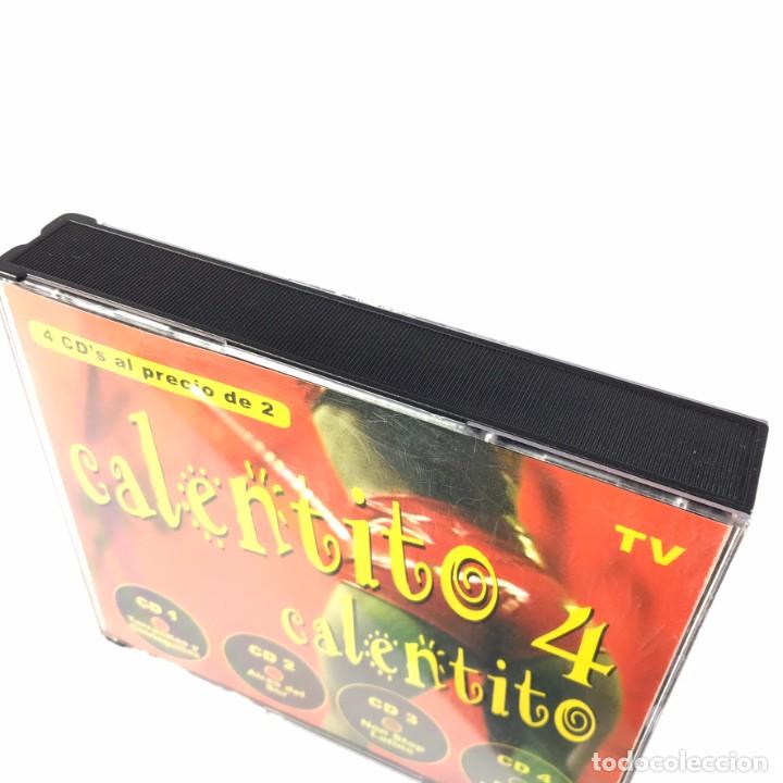 CDs de m&uacute;sica: Various &ndash; Calentito Calentito 4 ● 4 x CD, Compilation, Partially Mixed BOX - Foto 2