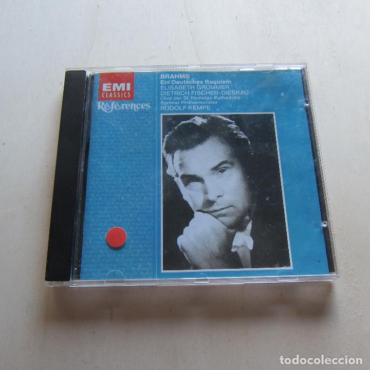 CDs de m&uacute;sica: BRAHMS. EIN DEUTSCHE REQUIEM - RUDOLF KEMPE (EMI) CD - Foto 1