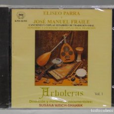 CDs de Música: CD. CANCIONES Y COPLAS SEFARDIES DE TRADICION ORAL. ELISEO PARRA. JOSE MANUEL FRAILE. PRECINTADO. Lote 361248280