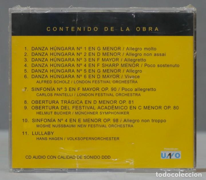 CDs de m&uacute;sica: CD. CLASICOS DE ORO. BRAHMS. PRECINTADO - Foto 2