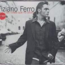 CDs de Música: TIZIANO FERRO CD SINGLE LAS COSAS QUE NO DICES 2003 SPAIN (PRECINTADO)