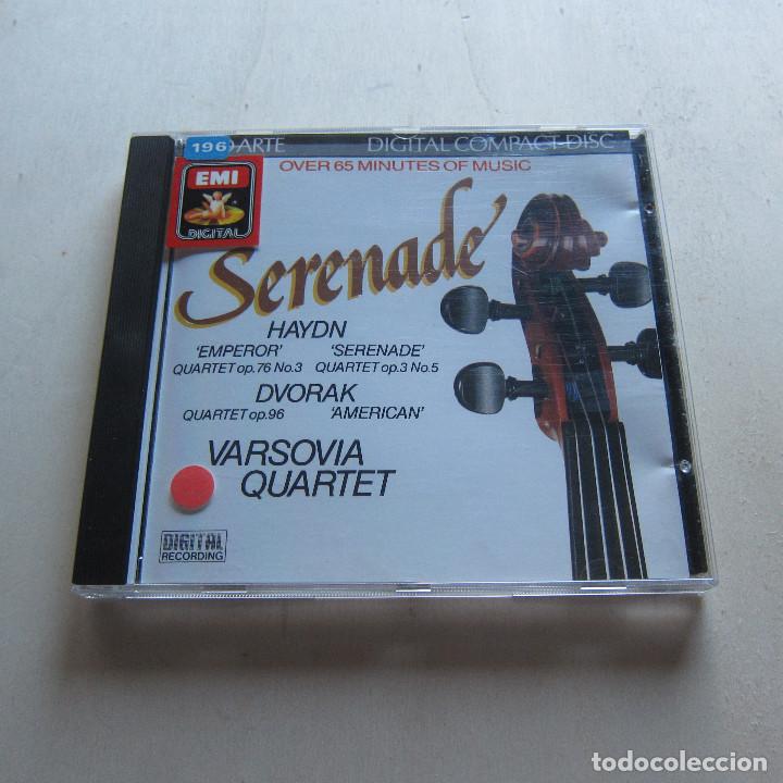 CDs de m&uacute;sica: SERENADE. HAYDN. DVORAK - VARSOVIA QUARTET (EMI) CD - Foto 1