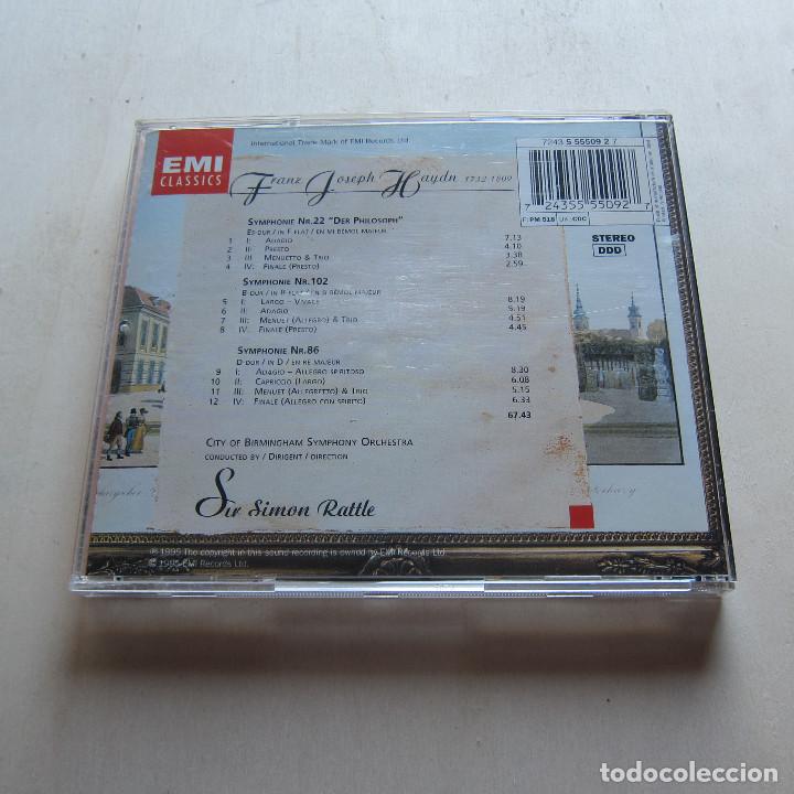CDs de m&uacute;sica: HAYDN - SIMON RATTLE (EMI) CD - Foto 2