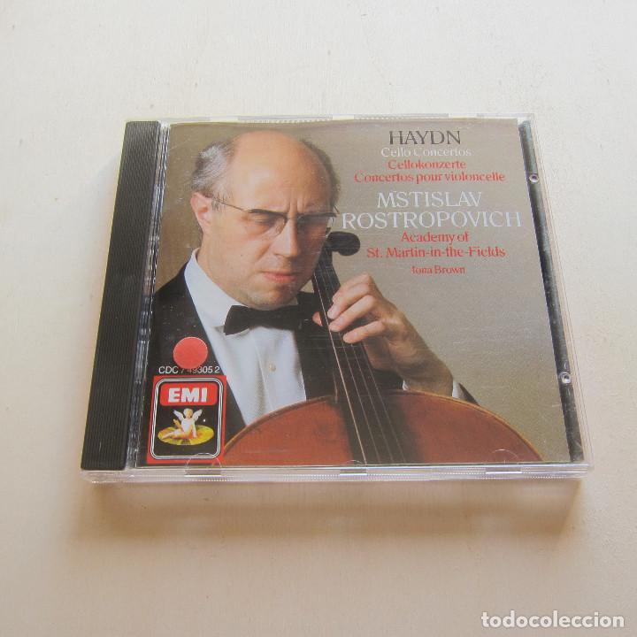 CDs de m&uacute;sica: HAYDN - ROSTROPOVICH (EMI) CD - Foto 1