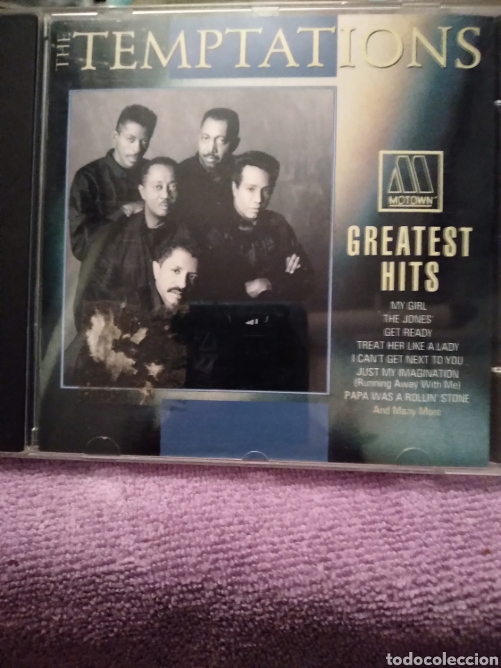 CD de M&uacute;sica: THE TEMPTATIONS-GREATEST HITS-SUS GRANDES EXITOS-CD-