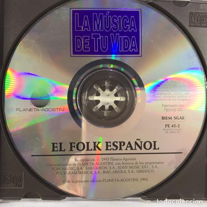CDs de m&uacute;sica: Various &ndash; El Folk Espa&ntilde;ol ● CD, Compilation - spain 1993 - Foto 2