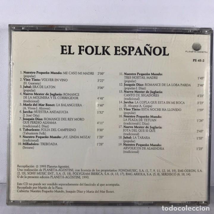 CDs de m&uacute;sica: Various &ndash; El Folk Espa&ntilde;ol ● CD, Compilation - spain 1993 - Foto 3