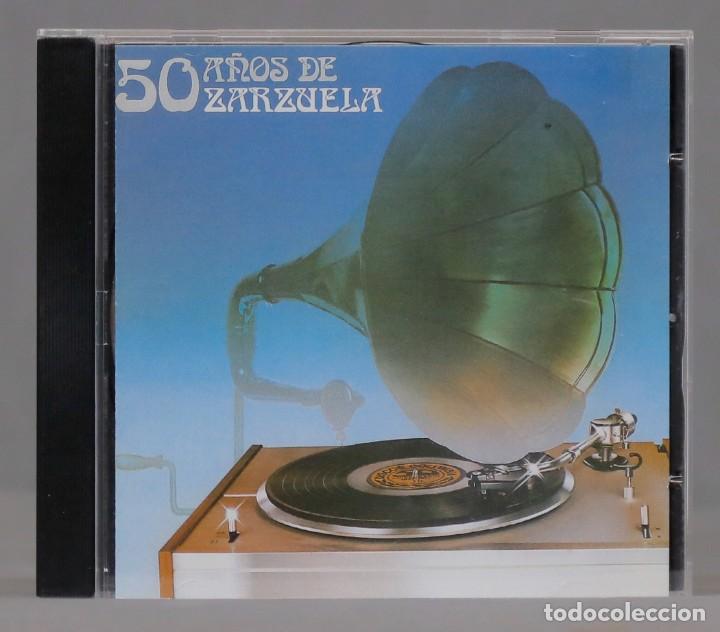 CDs de m&uacute;sica: CD. 50 A&ntilde;os De Zarzuela - Foto 1