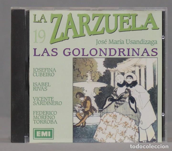 CDs de m&uacute;sica: CD. Las Golondrinas. USANDIZAGA - Foto 1