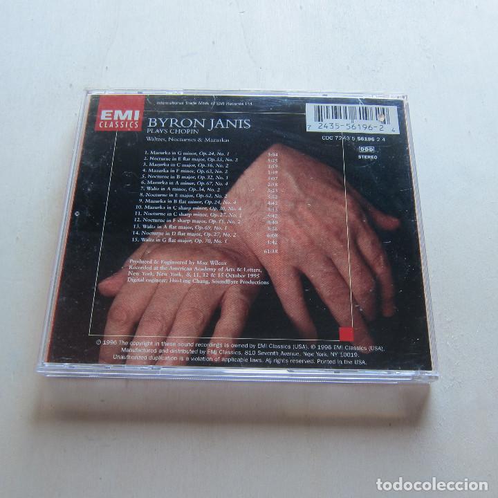 CDs de m&uacute;sica: BYRON JANYS - PLAYS CHOPIN (EMI) CD - Foto 2