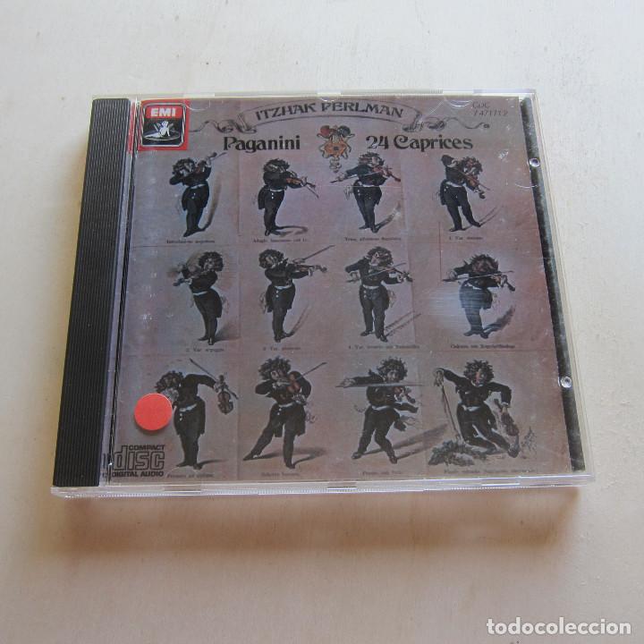 CDs de m&uacute;sica: PAGANINI. 24 CAPRICES - ITZHAK PERLMAN (EMI) CD - Foto 1