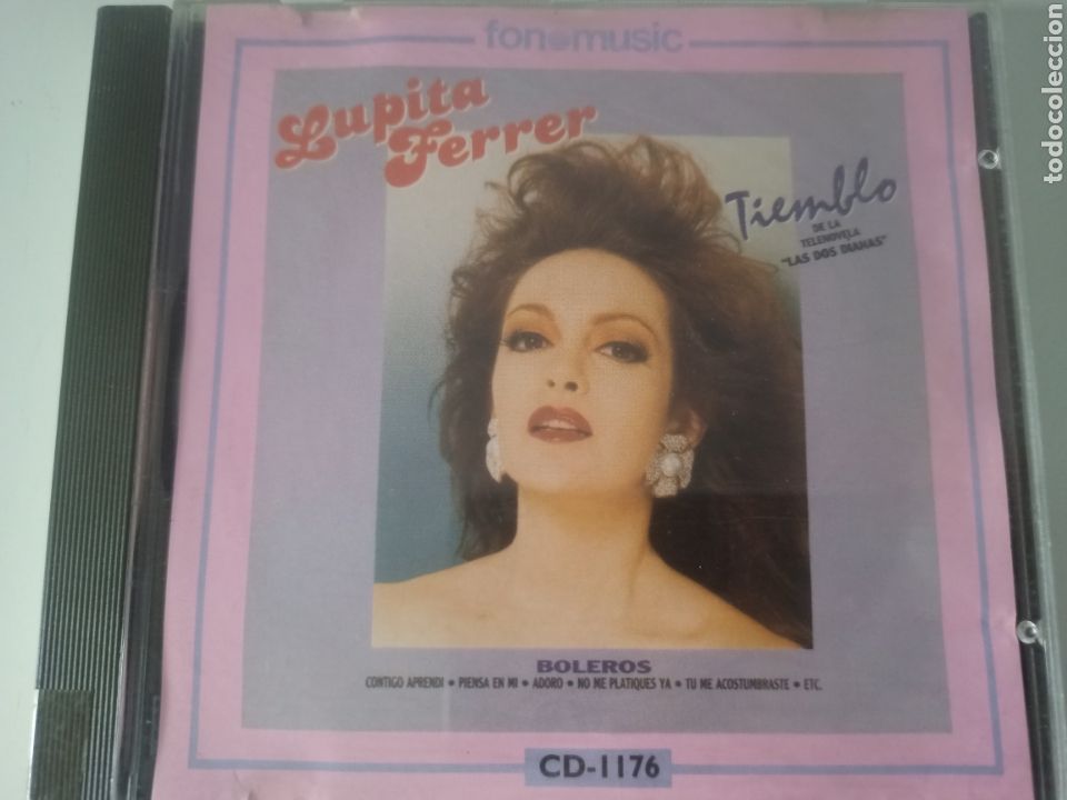 CDs de m&uacute;sica: Lupita Ferrer - Tiemblo - Foto 1